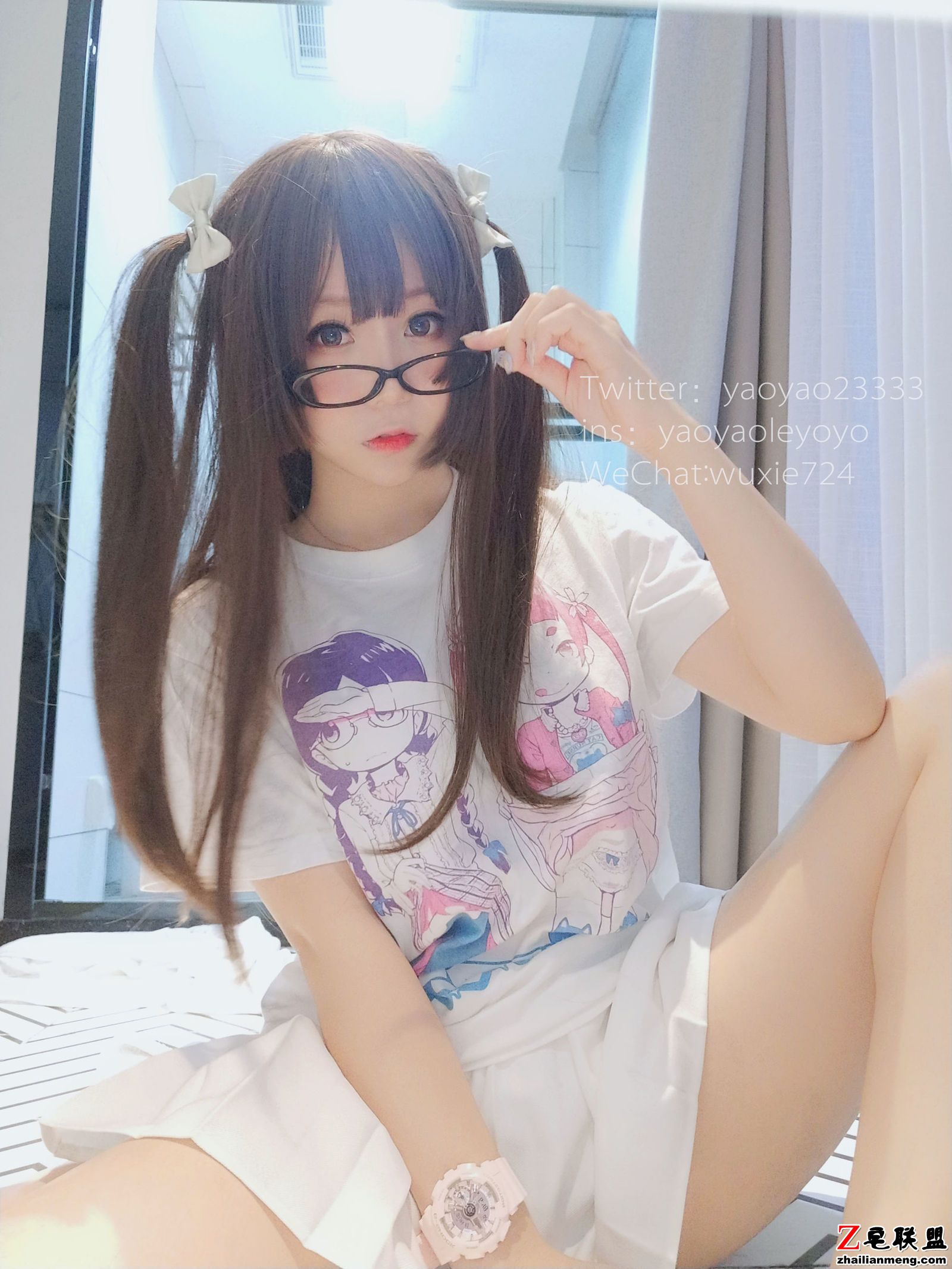 [萌妹子Coser] 摇摇乐yoyo - 浴巾风情 写真套图第5张