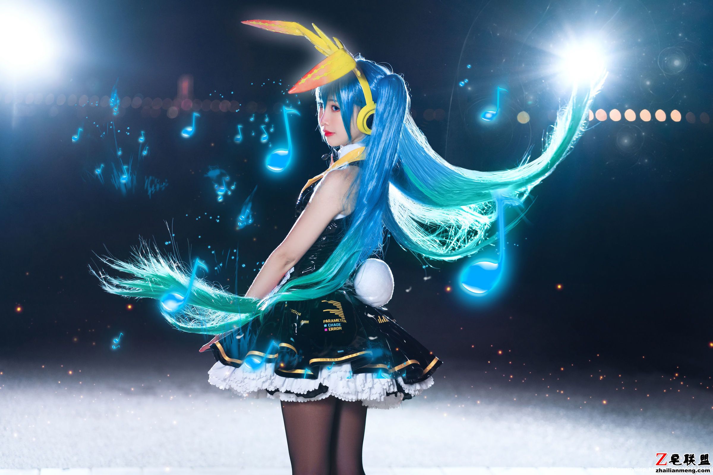 [CosPlay美女] 面饼仙儿 - 初音Miku 写真套图第11张