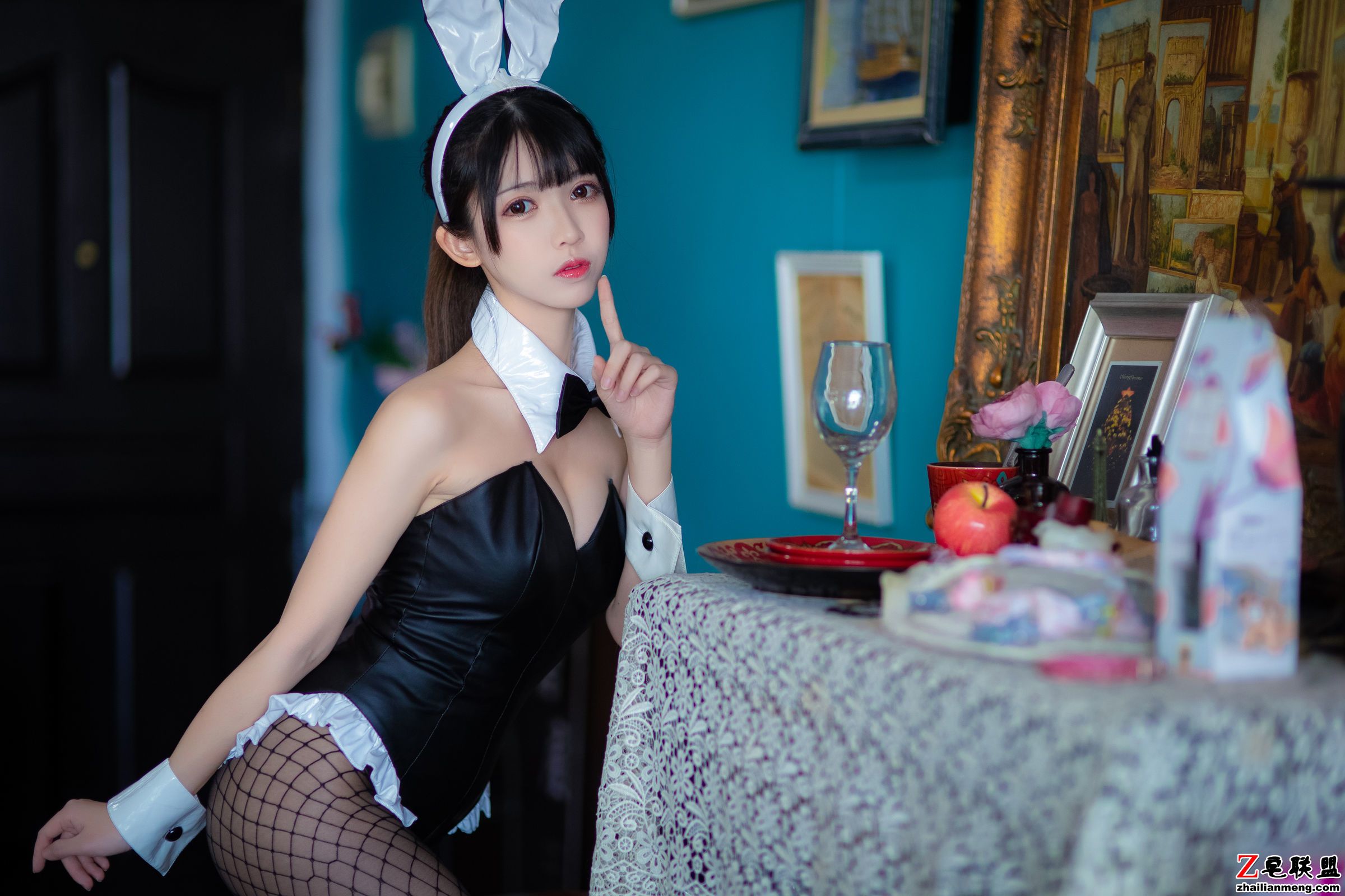 [CosPlay美女] 鳗鱼霏儿 - 加藤惠 兔女郎 写真套图第8张