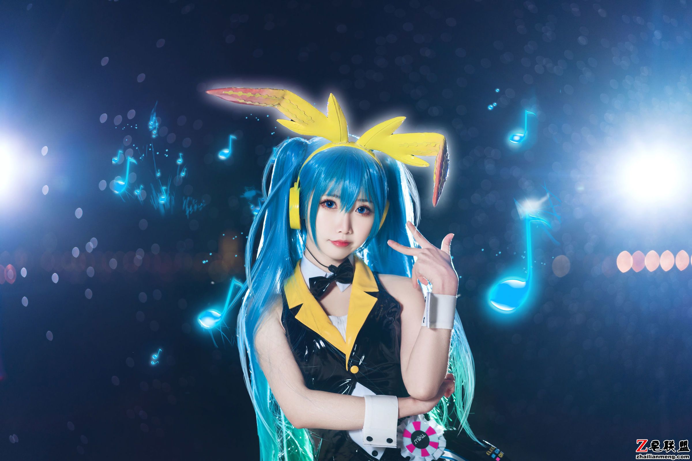 [CosPlay美女] 面饼仙儿 - 初音Miku 写真套图第7张