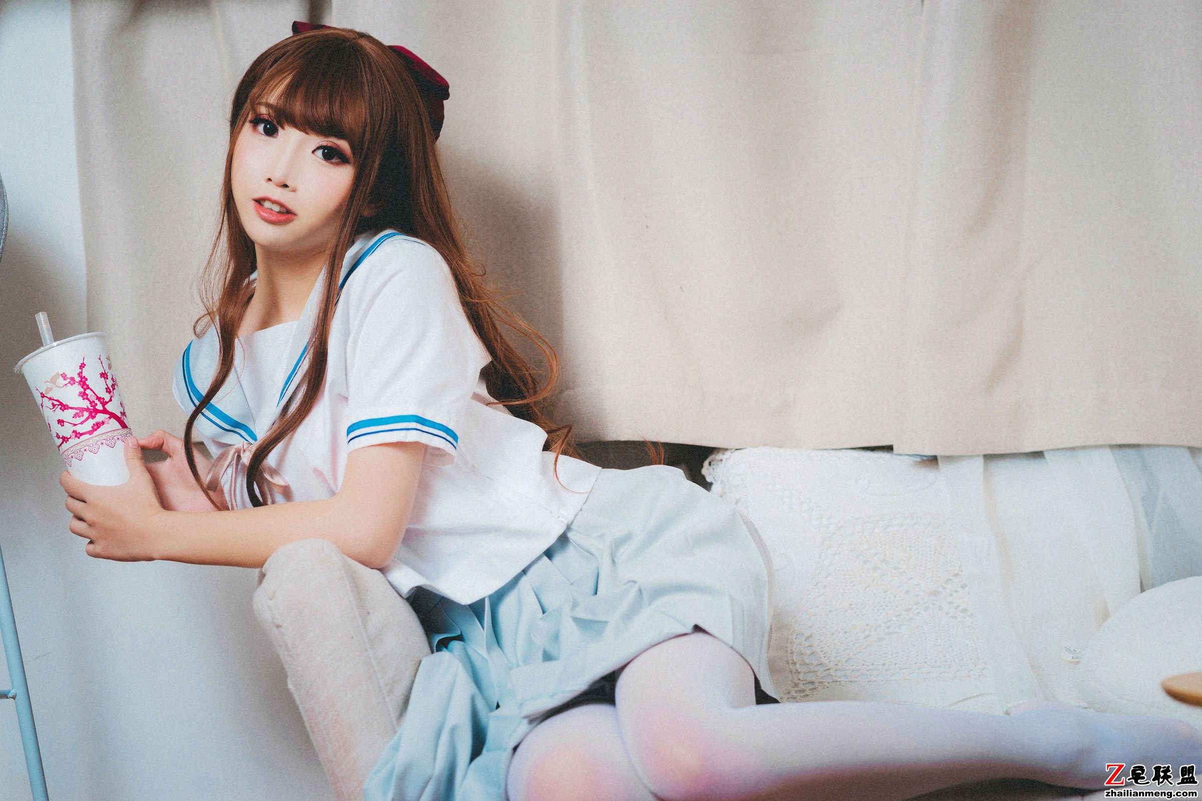 [CosPlay美女] 面饼仙儿 - JK秀+阿凡达私房 <a href=/e/tags/?tagname=%E5%86%99%E7%9C%9F%E5%A5%97%E5%9B%BE target=_blank class=infotextkey>写真套图</a>第2张