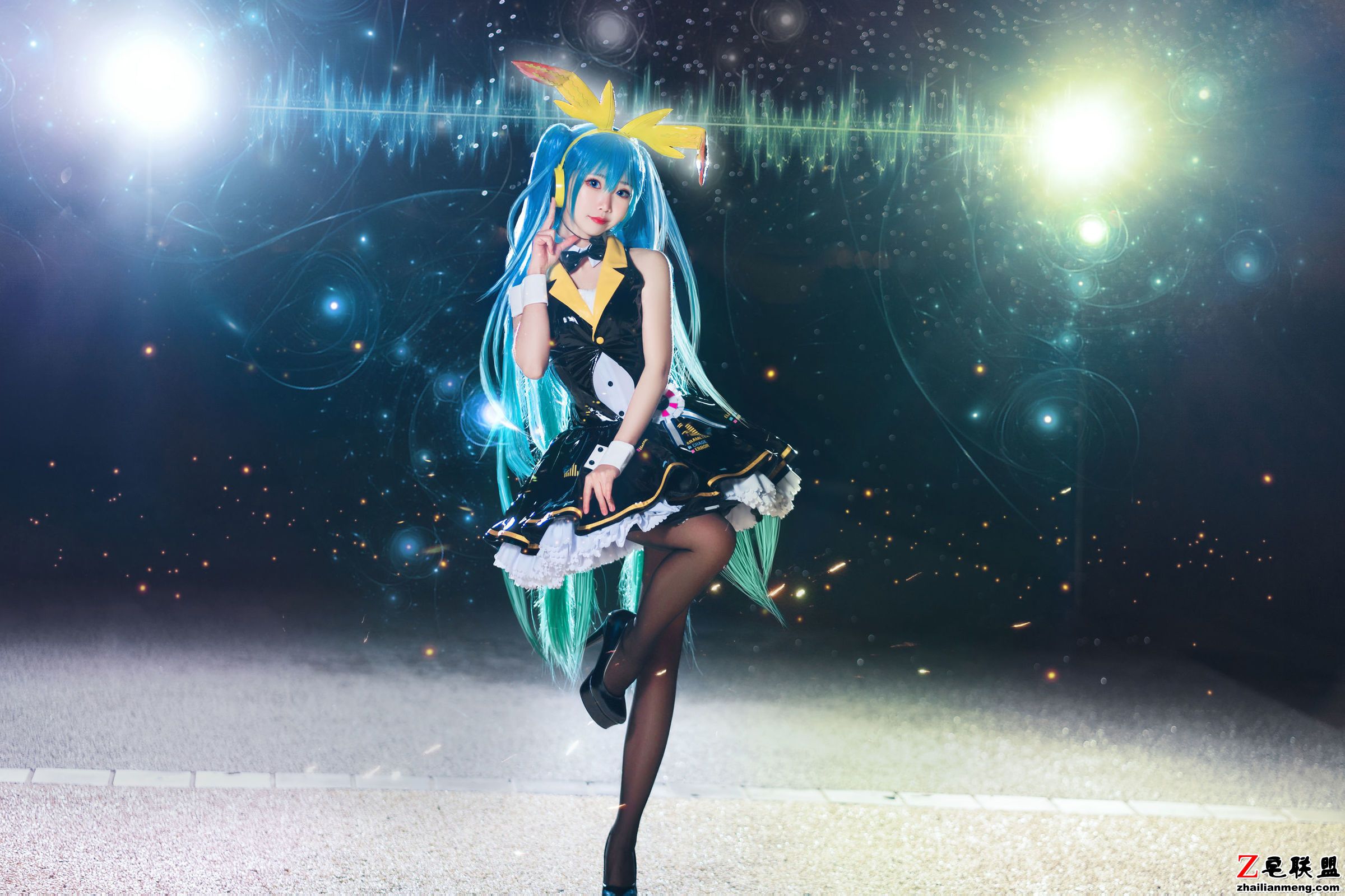 [CosPlay美女] 面饼仙儿 - 初音Miku 写真套图第5张