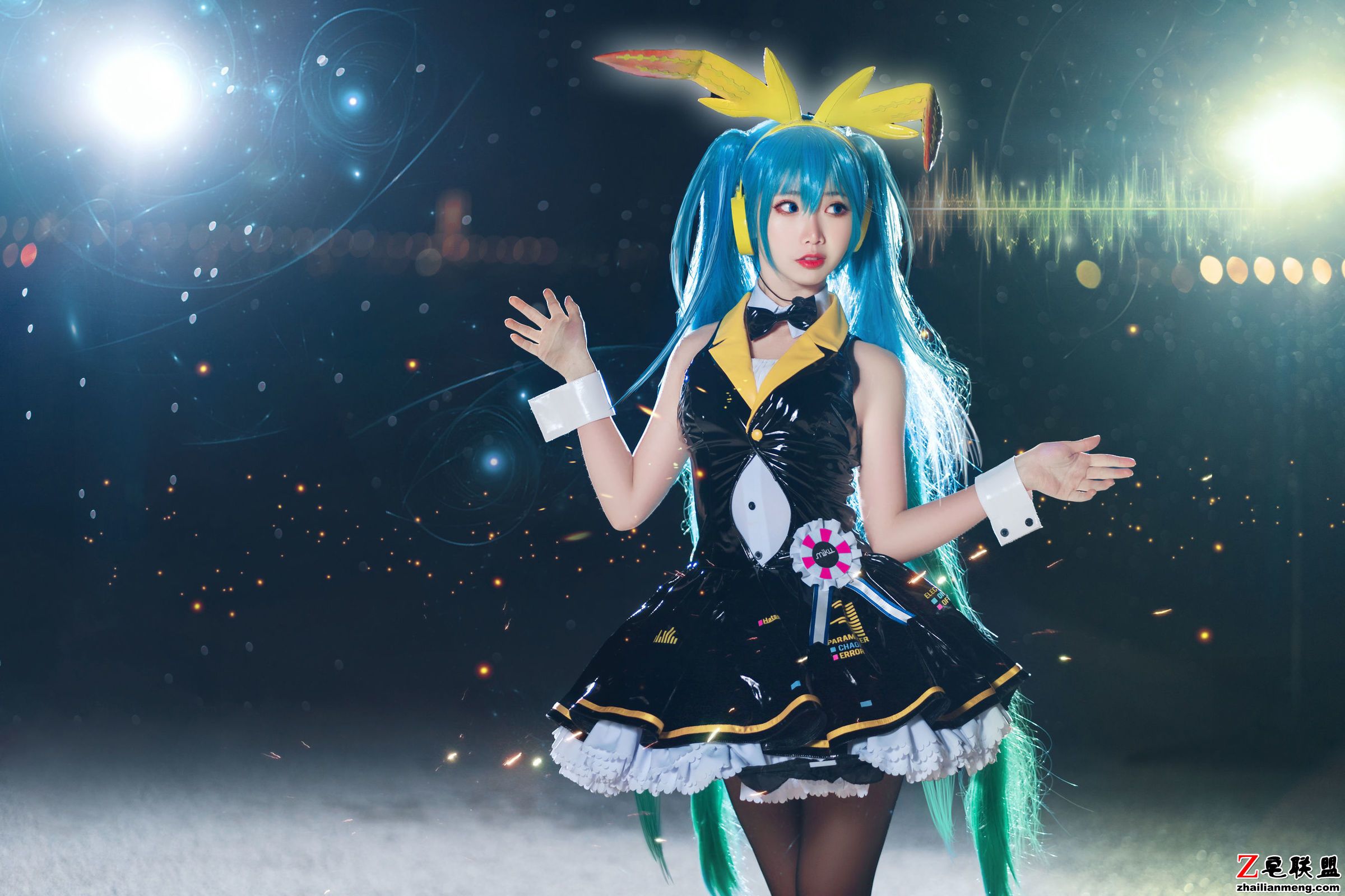 [CosPlay美女] 面饼仙儿 - 初音Miku 写真套图第10张