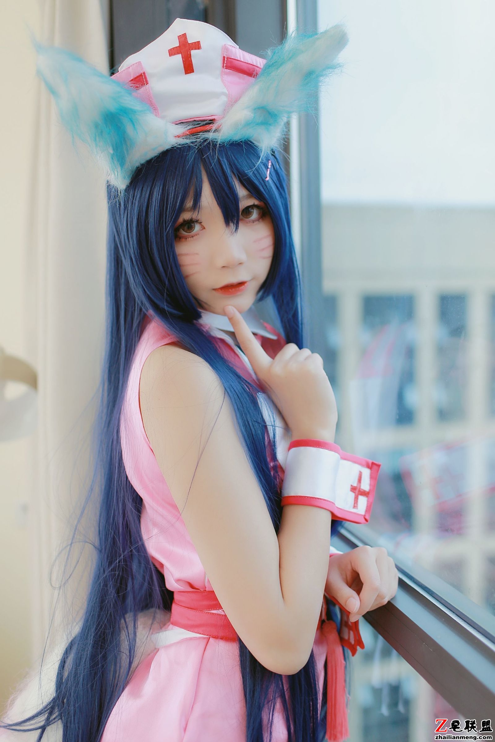 [清纯少女COS] 五更百鬼 - 阿狸护士服 写真套图第6张