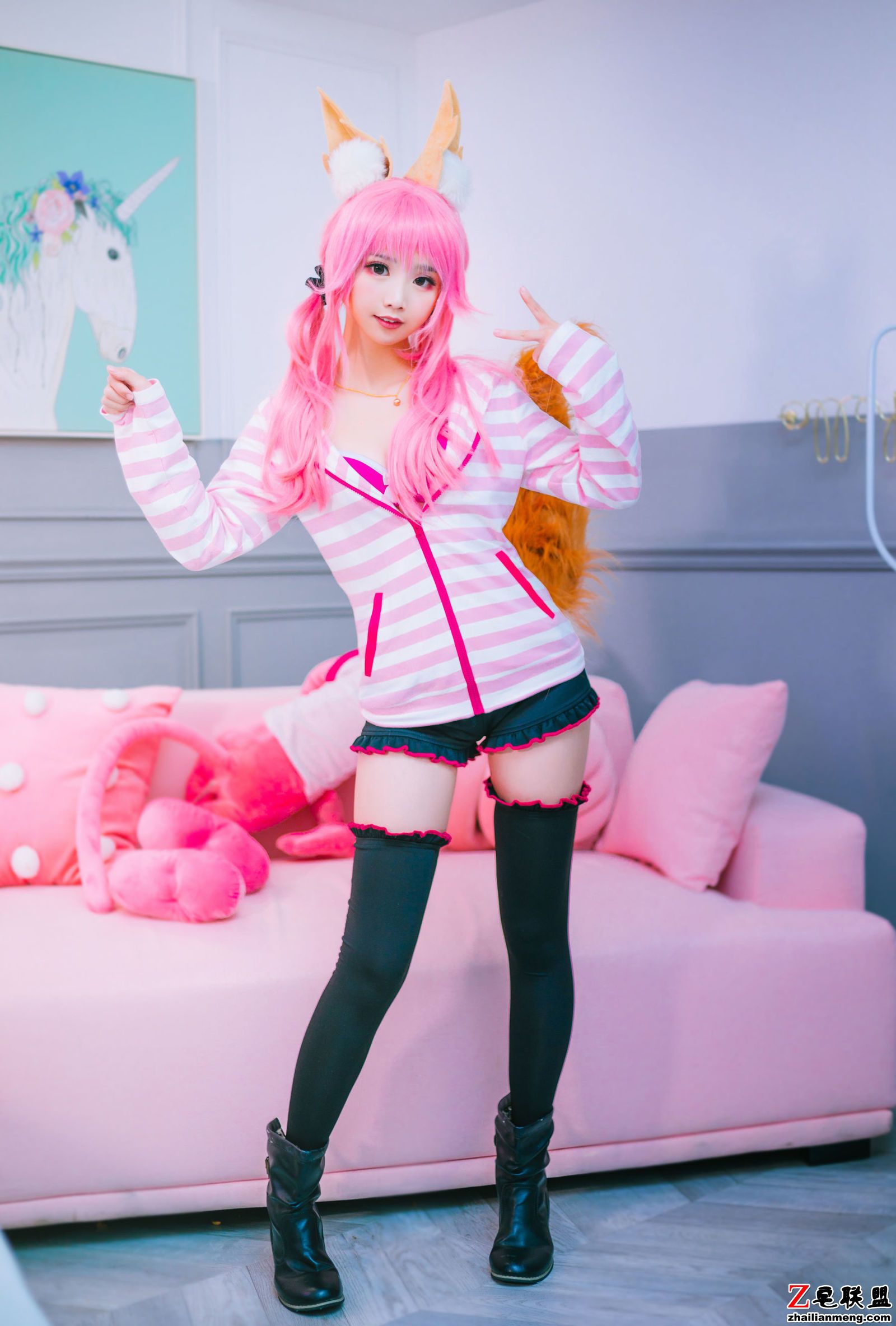 [<a href=/e/tags/?tagname=CosPlay%E7%BE%8E%E5%A5%B3 target=_blank class=infotextkey>CosPlay</a><a href=/e/tags/?tagname=%E7%BE%8E%E5%A5%B3 target=_blank class=infotextkey>美女</a>] 面饼仙儿 - 玉藻前日常 <a href=/e/tags/?tagname=%E5%86%99%E7%9C%9F target=_blank class=infotextkey>写真</a>套图第1张