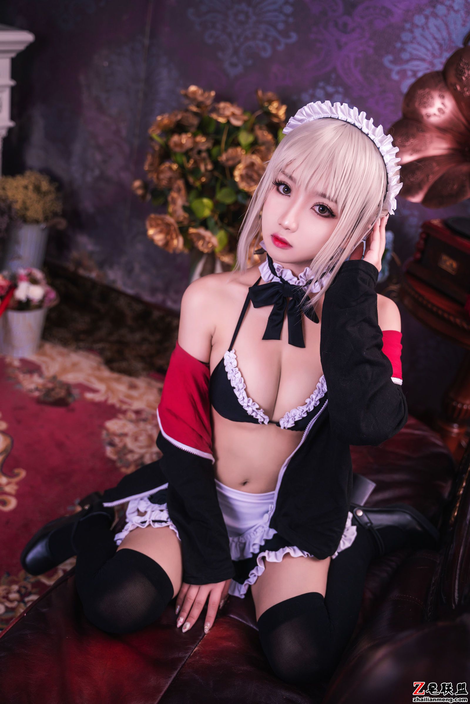 [CosPlay美女] 鬼畜瑶 - 黑呆女仆 写真套图第6张