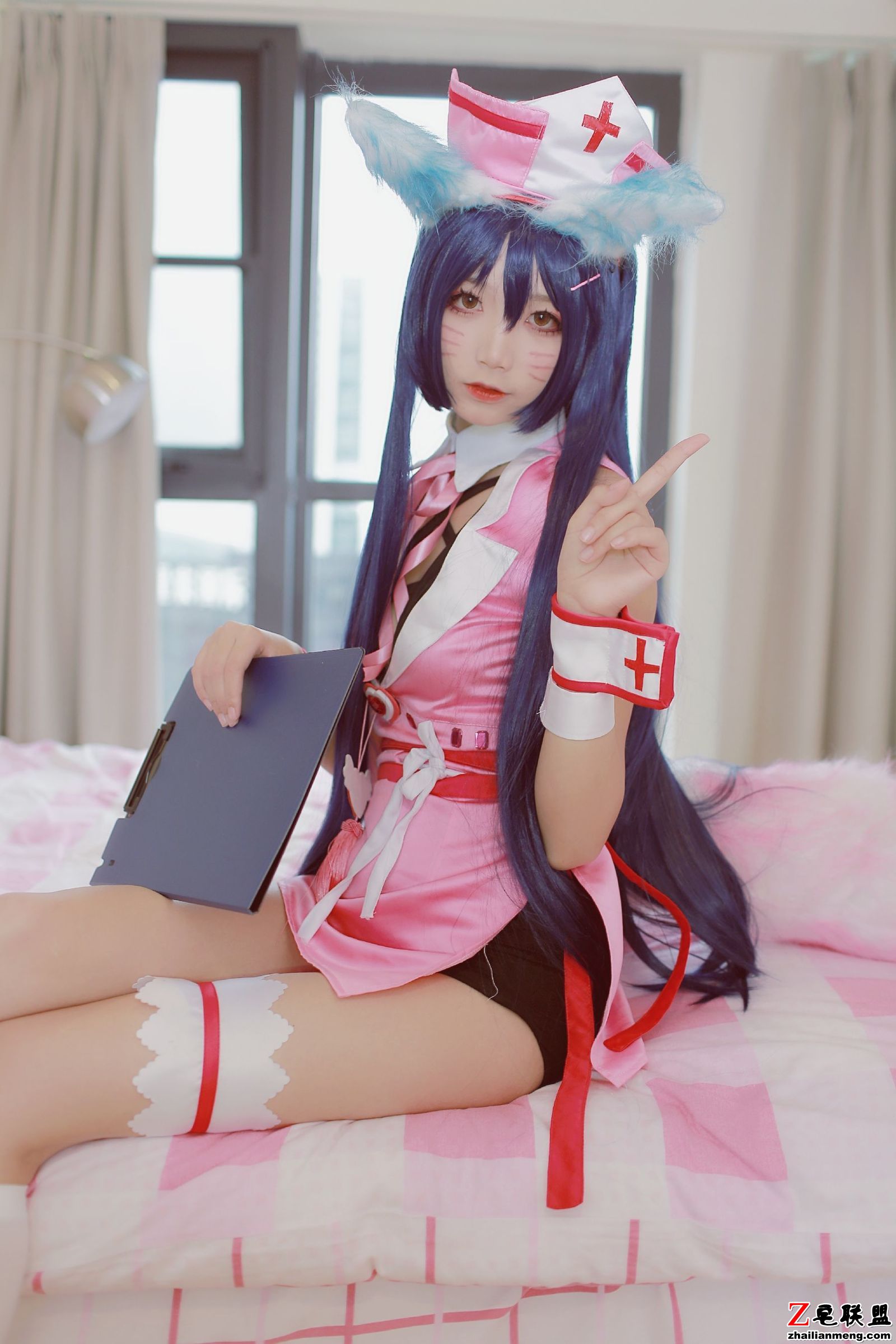 [清纯少女COS] 五更百鬼 - 阿狸护士服 写真套图第11张