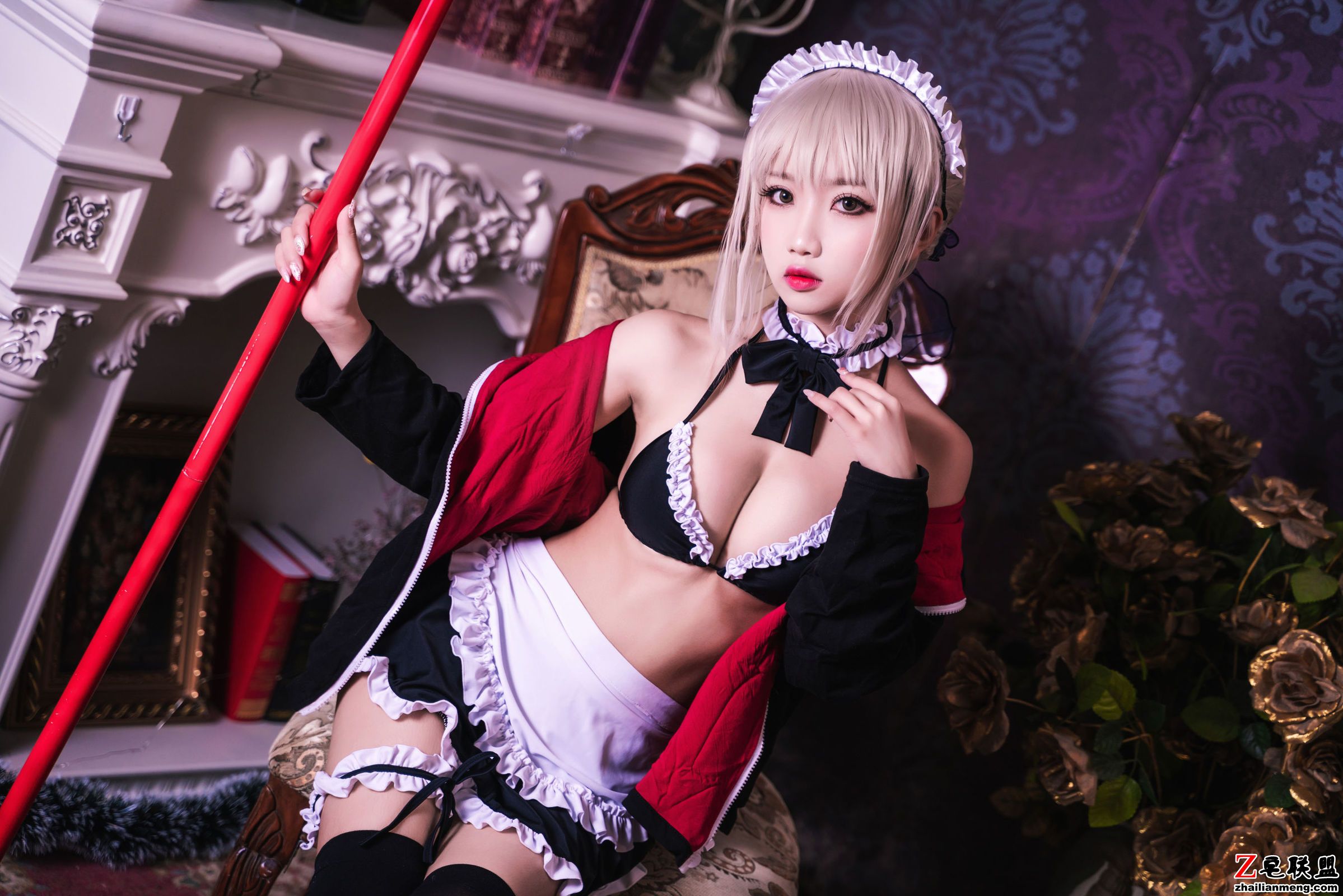 [CosPlay美女] 鬼畜瑶 - 黑呆女仆 <a href=/e/tags/?tagname=%E5%86%99%E7%9C%9F%E5%A5%97%E5%9B%BE target=_blank class=infotextkey>写真套图</a>第2张