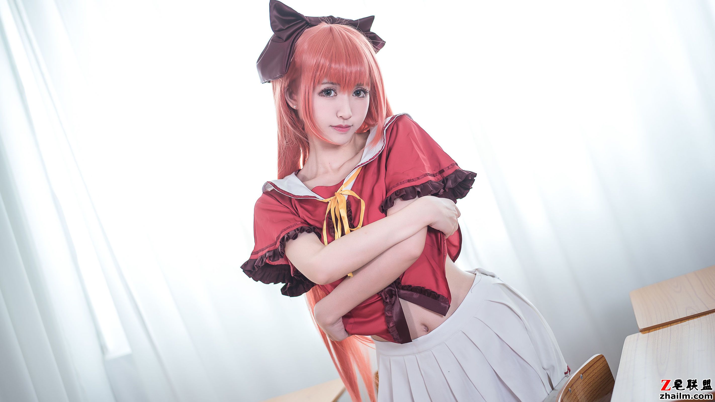 [<a href=/e/tags/?tagname=CosPlay%E7%BE%8E%E5%A5%B3 target=_blank class=infotextkey>CosPlay</a><a href=/e/tags/?tagname=%E7%BE%8E%E5%A5%B3 target=_blank class=infotextkey>美女</a>] 鳗鱼霏儿 - 红发魔女 <a href=/e/tags/?tagname=%E5%86%99%E7%9C%9F target=_blank class=infotextkey>写真</a>套图第1张