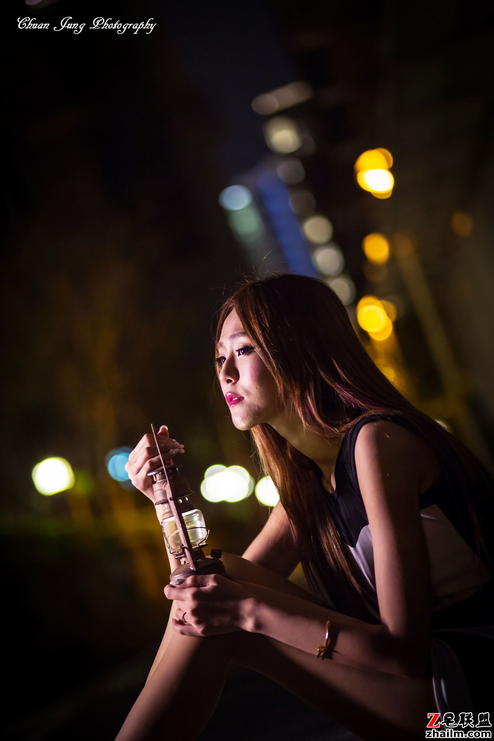 [台湾美女] 小雪Winnie - 台北信义区夜拍 写真套图第9张