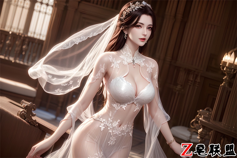 图片[4]-[AI国漫第七百二十六期] [完美世界] [云曦 · 系列二十四] 婚纱 [40P]