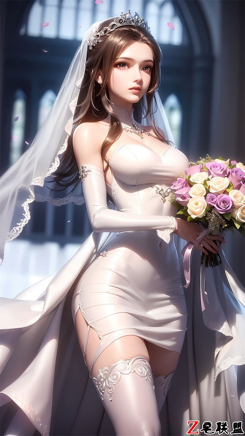 图片[6]-[AI国漫第八百八十一期] [斗罗大陆] [朱竹清 · 系列七] 婚纱 [38P]-AI漫狐-专注分享AI国漫女神绘画图片视频