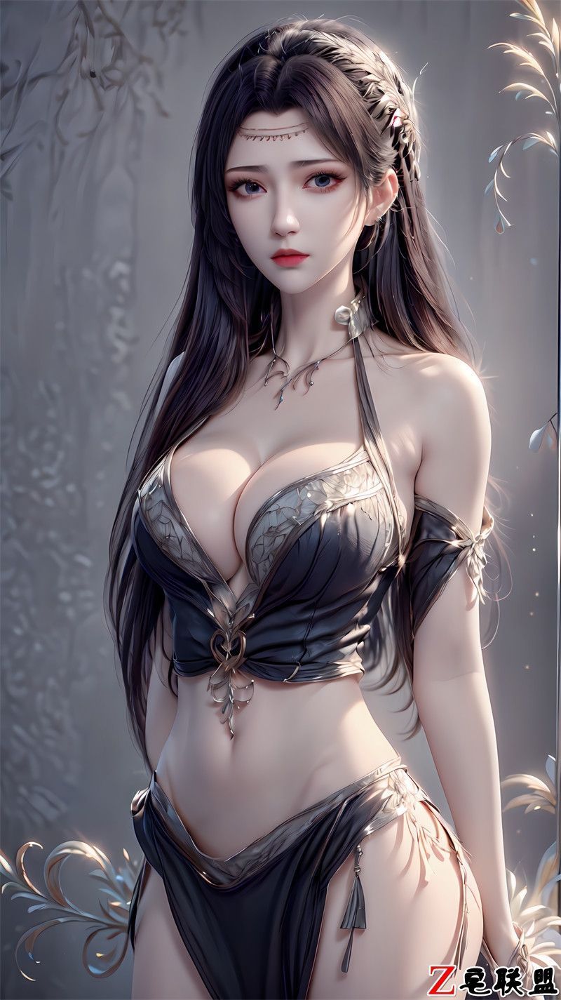 图片[1-AI国漫第1206期 斗破苍穹 云韵 · 系列十五 深V黑礼服 50-AI漫狐-专注分享AI国漫女神绘画图片视频