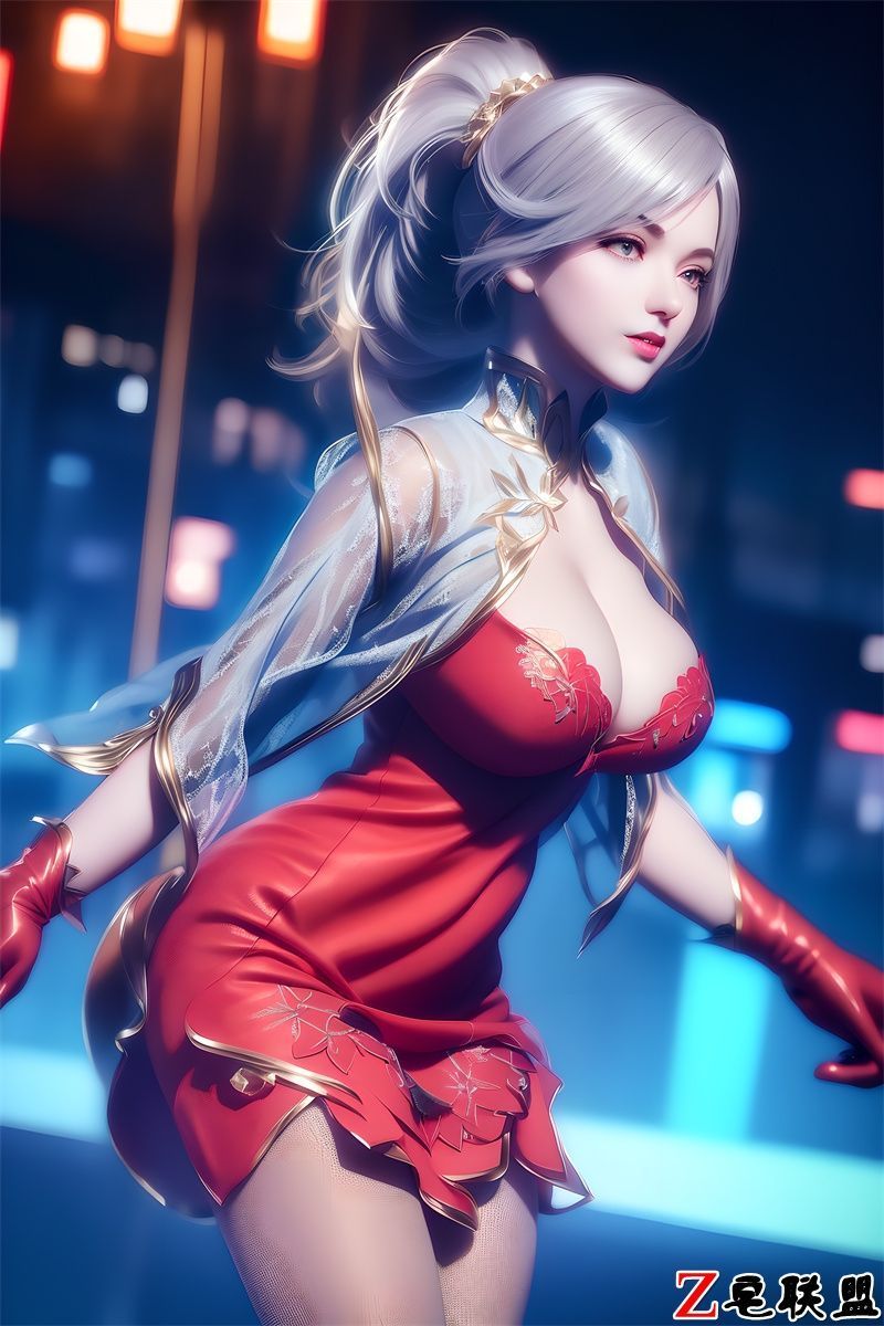 图片[3]-[AI国漫第八百一十五期] [斗罗大陆] [水冰儿 · 系列五] 红衣礼服 [41P]-AI漫狐-专注分享AI国漫女神绘画图片视频