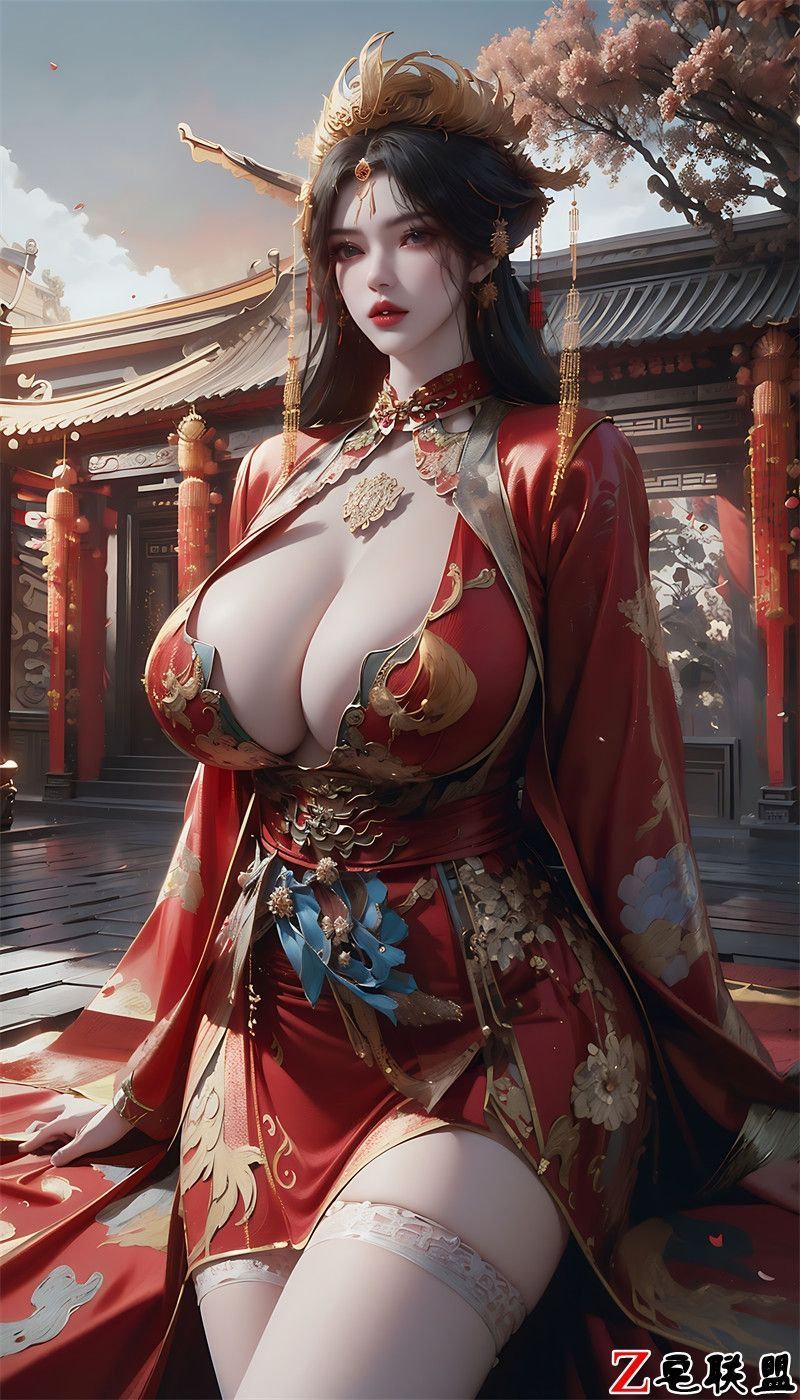 图片[3-AI国漫第一千一百零四期 仙逆 李慕婉 · 系列三十四 爆乳婚服 194-AI漫狐-专注分享AI国漫女神绘画图片视频