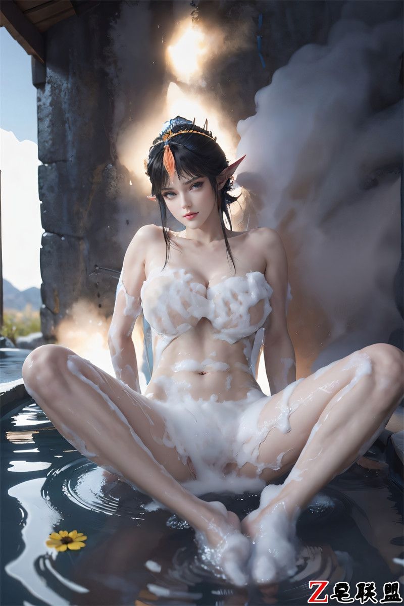 图片[5-AI国漫第一千一百二十一期 斗破苍穹 凤清儿 · 系列七 温泉朦胧诱惑 61-AI漫狐-专注分享AI国漫女神绘画图片视频