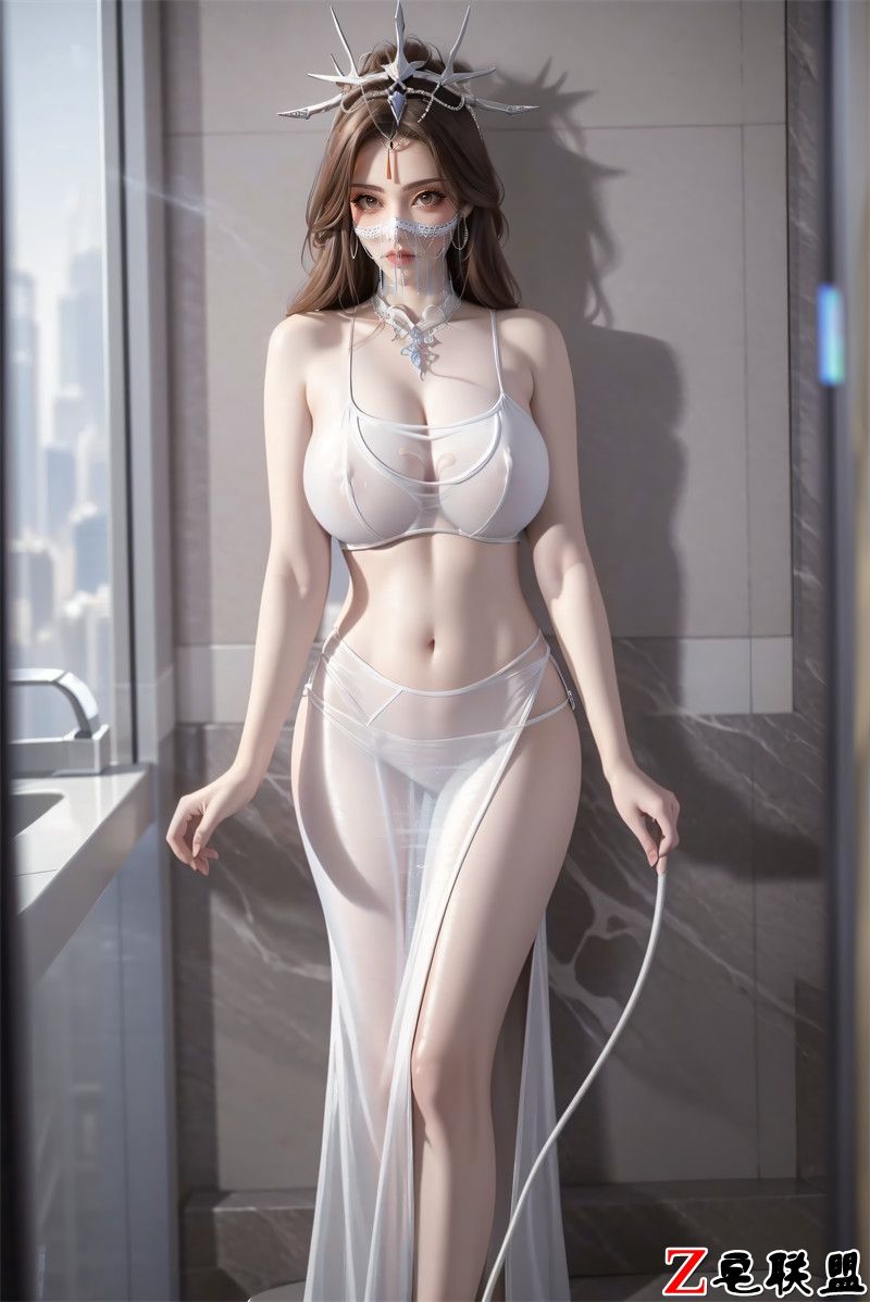 图片[5-AI国漫第1229期 百炼成神 玉婆婆 · 系列一 薄纱情趣涩涩 68-AI漫狐-专注分享AI国漫女神绘画图片视频