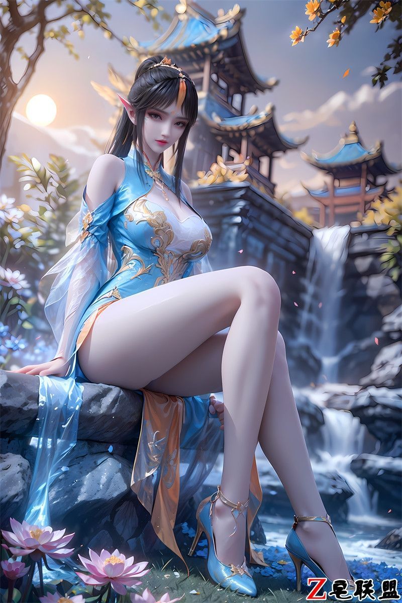 图片[4-AI国漫第一千一百一十九期 斗破苍穹 凤清儿 · 系列五 制服美腿 24-AI漫狐-专注分享AI国漫女神绘画图片视频