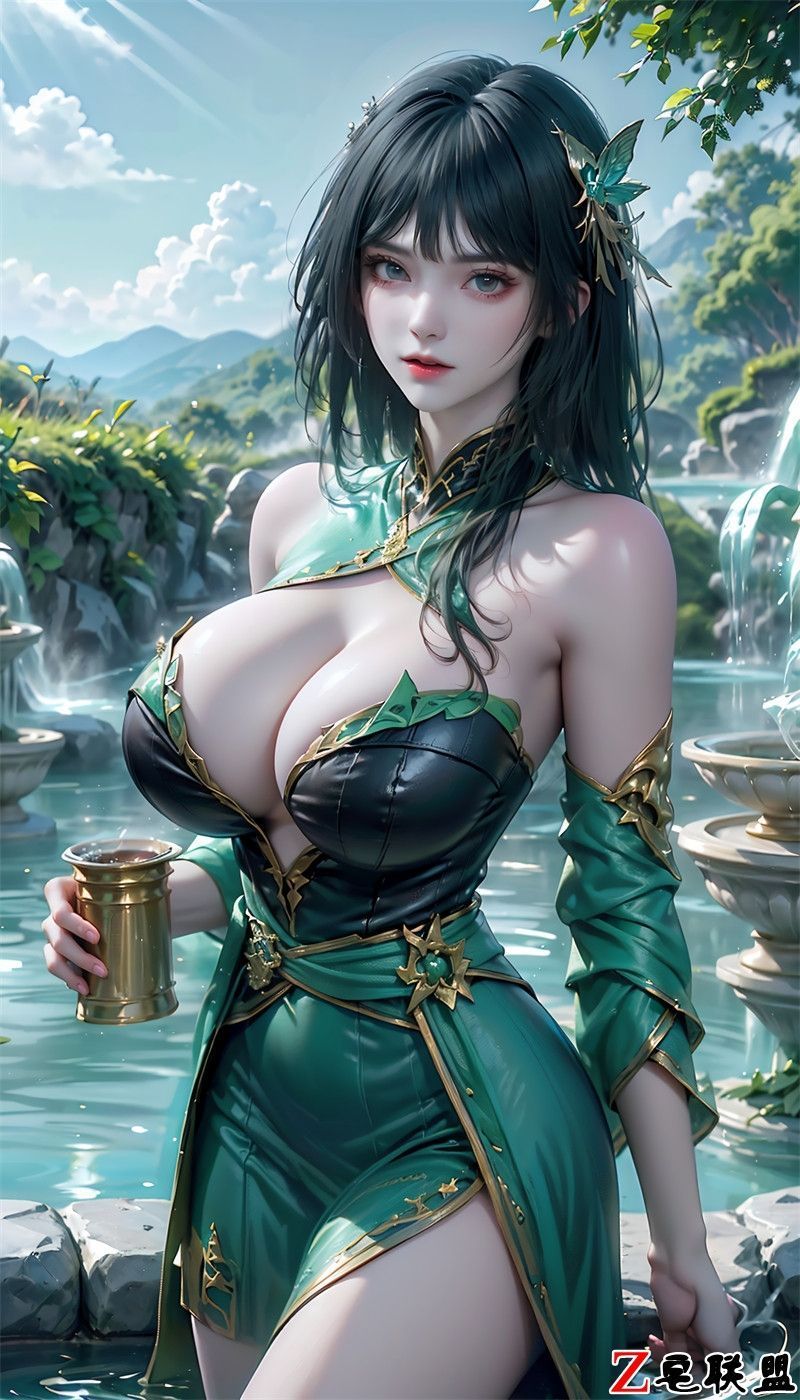 图片[2-AI国漫第一千一百五十二期 斗破苍穹 慕青鸾 · 系列五 巨乳制服 210-AI漫狐-专注分享AI国漫女神绘画图片视频
