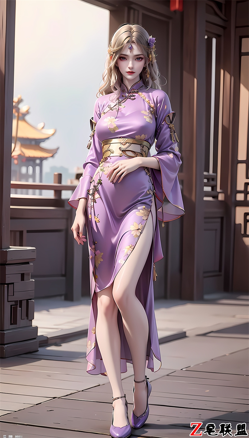 图片[3]-[AI国漫第七百四十一期] [紫川] [卡丹 · 系列九] 紫衣古韵 [41P]-AI漫狐-专注分享AI国漫女神绘画图片视频