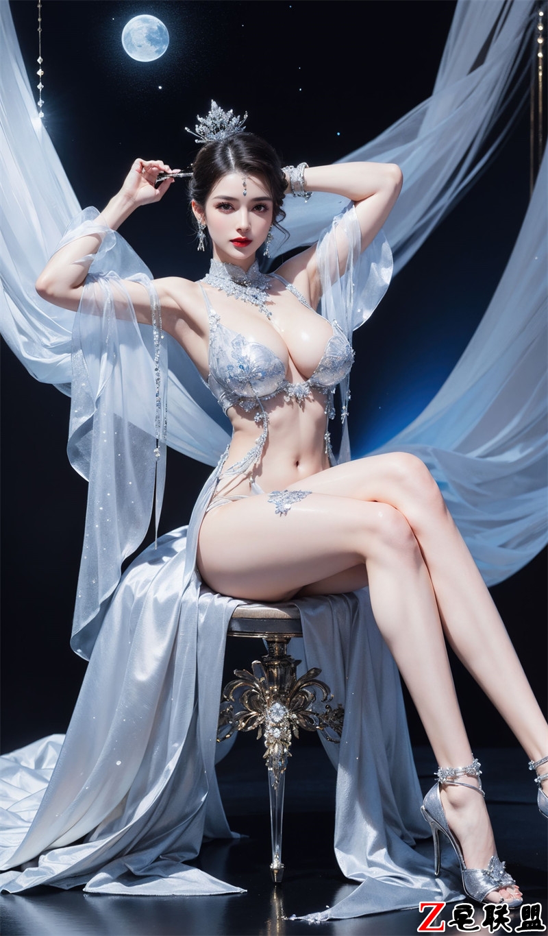 图片[5-AI国漫第148期 透明薄纱天使 35-AI漫狐-专注分享AI国漫女神绘画图片视频