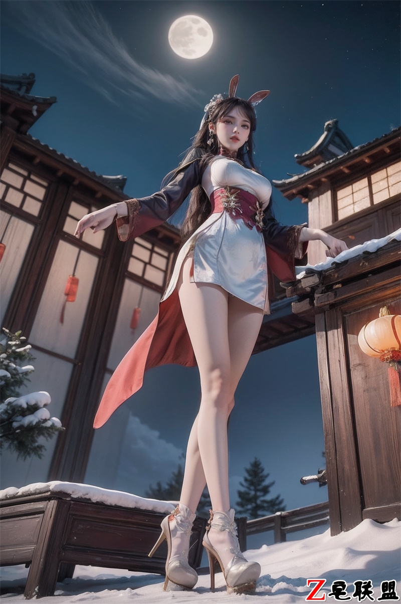 图片[3-AI国漫第154期 旗袍兔女郎 54-AI漫狐-专注分享AI国漫女神绘画图片视频